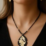 Handmade & Hand‑Painted Terracotta Jewellery Set