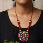 Handmade & Hand‑Painted Terracotta Jewellery Set