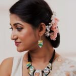 Handmade & Hand‑Painted Terracotta Jewellery Set