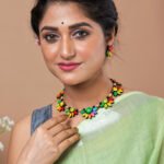 Handmade & Hand‑Painted Terracotta Jewellery Set