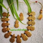 Handmade & Hand‑Painted Terracotta Jewellery Set