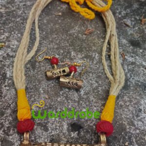 Handmade Dokra Jewellery Set