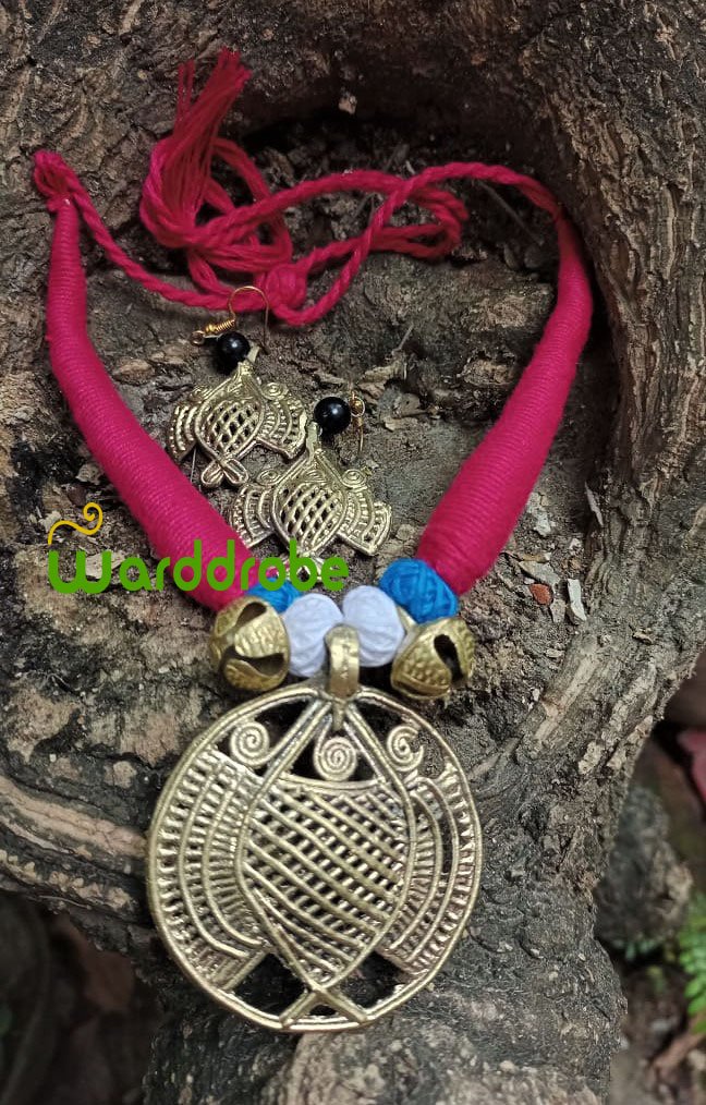Handmade Dokra Jewellery Set