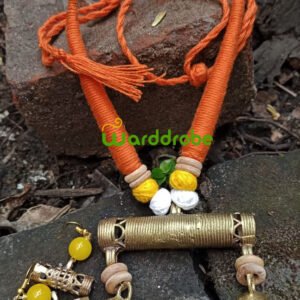 Handmade Dokra Jewellery Set