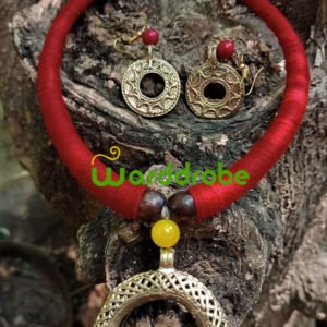 Handmade Dokra Jewellery Set