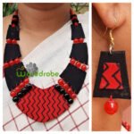 Handmade Fabric Jewellery Set