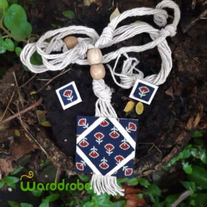 Handmade Fabric Jewellery Set