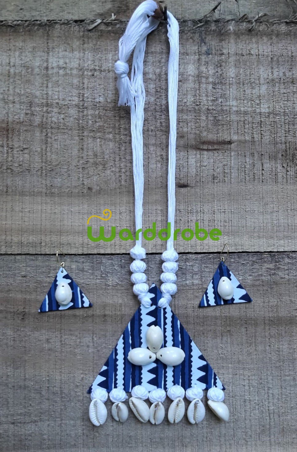 Handmade Fabric Jewellery Set - Image 3