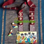 Handmade & Hand‑Painted Fabric Jewellery Set