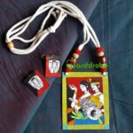 Handmade & Hand‑Painted Fabric Jewellery Set