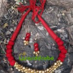 Handmade Fabric Jewellery Set