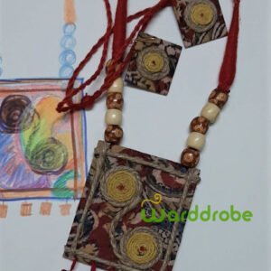 Handmade Fabric Jewellery Set