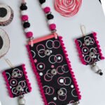 Handmade Fabric Jewellery Set