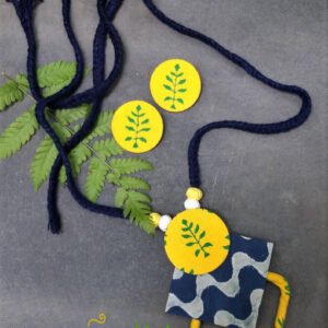 Handmade Fabric Jewellery Set