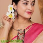 Handmade & Hand‑Painted Fabric Jewellery Set