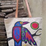 Hand Painted Canvas Shoulder Bags