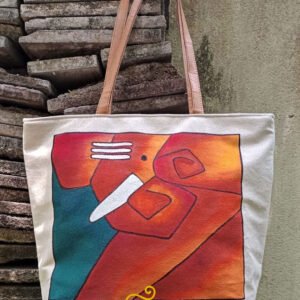 Hand Painted Canvas Shoulder Bags