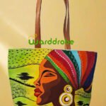 Hand Painted Canvas Shoulder Bags