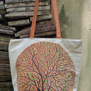 Hand Painted Canvas Shoulder Bags