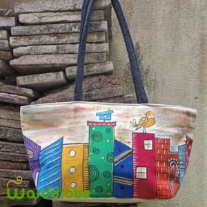 Hand Painted Canvas Shoulder Bags