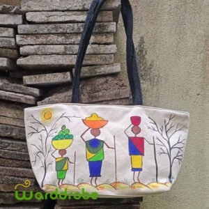 Hand Painted Canvas Shoulder Bags