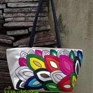 Hand Painted Canvas Shoulder Bags