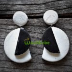 Handmade & Hand‑Painted Terracotta Jewellery Earrings.