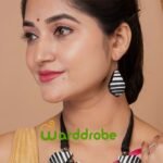 Handmade & Hand‑Painted Terracotta Jewellery Pendant Set.