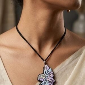 Handmade & Hand‑Painted Terracotta Jewelry Set
